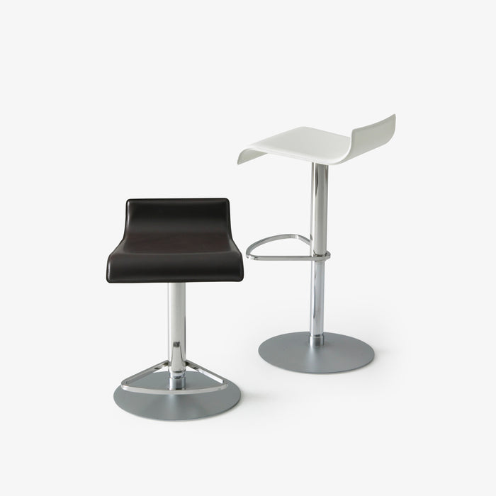 Ligne Roset Pam Stool 'Synderme' Leather - MyConcept Hong Kong