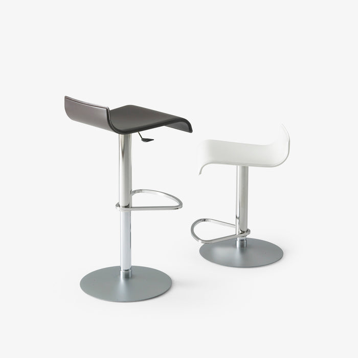 Ligne Roset Pam Stool 'Synderme' Leather - MyConcept Hong Kong