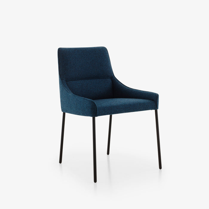 Ligne Roset Long Island Chair Black Lacquered Base - MyConcept Hong Kong