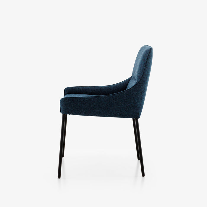 Ligne Roset Long Island Chair Black Lacquered Base - MyConcept Hong Kong