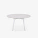 Ligne Roset Odessa Round Dining Table White Lacquered Base - MyConcept Hong Kong