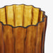 Ligne Roset Ribbed Vase Large Amber - MyConcept Hong Kong