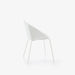 Ligne Roset Rocher Chair/Bridge White White Lacquered Base - MyConcept Hong Kong