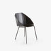 Ligne Roset Rocher Chair/Bridge Black Black Lacquered Base - MyConcept Hong Kong