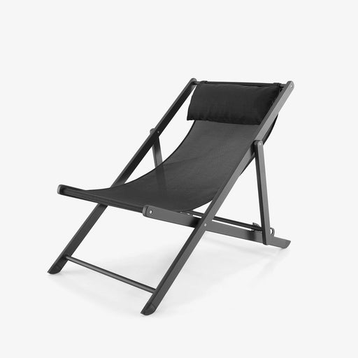 Ligne Roset Sabbia Set Of 2 Deck Chairs Onyx (Black) - MyConcept Hong Kong