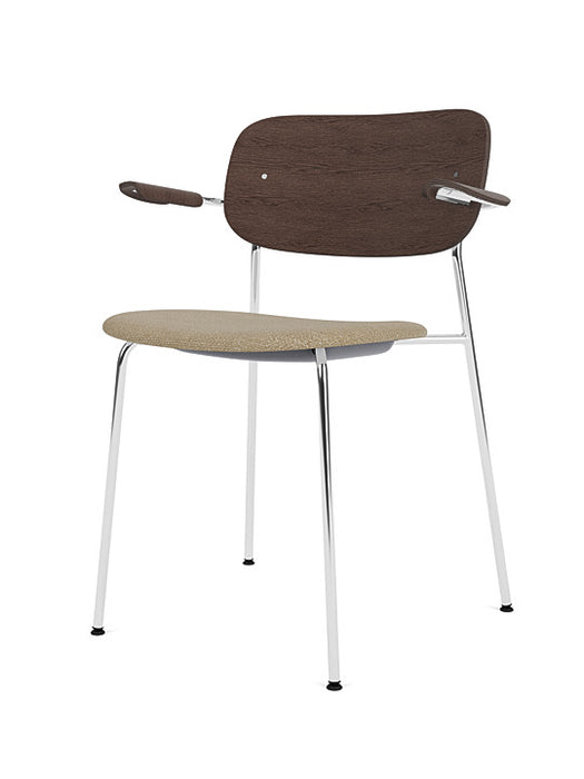 Co Dining Chair with Armrest - UPHOLSTERED SEAT - MyConcept Hong Kong
