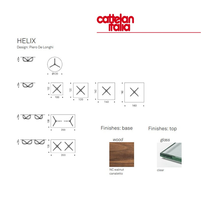 CATTELAN HELIX Coffee Table - MyConcept Hong Kong