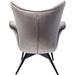 Armchair Tudor Velvet Silvergrey - MyConcept Hong Kong