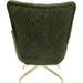 Swivel Armchair Bellini Green - MyConcept Hong Kong