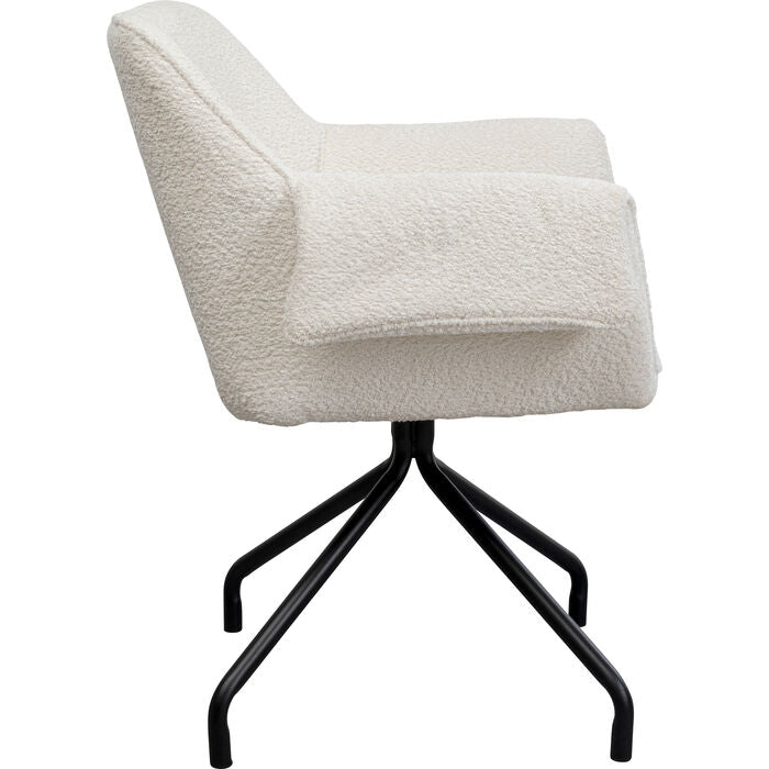 Swivel Chair Bess Cream - MyConcept Hong Kong