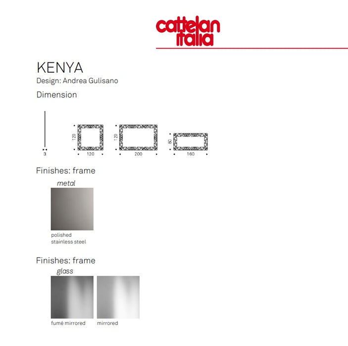 CATTELAN KENYA Wall Mirror - MyConcept Hong Kong