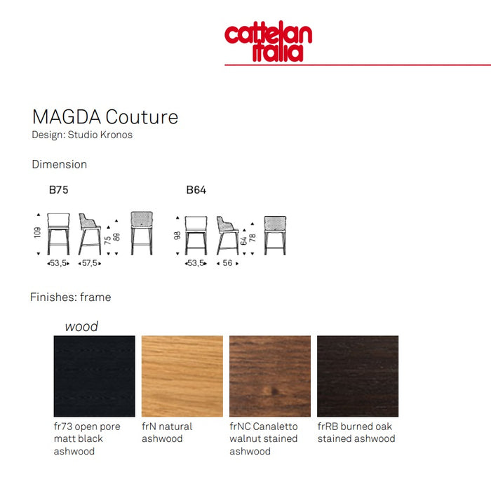 MAGDA Couture Arm Stool