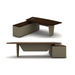 Sao Executive Desk - TMPS-00394 Prefex Plus M Series - MyConcept Hong Kong