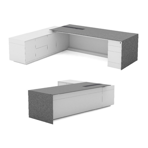 Sao Executive Desk - XPFN-EDT01 Neofront M Series - MyConcept Hong Kong