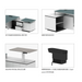 Sao Executive Desk - TPFS-0050N Gano-P Series - MyConcept Hong Kong