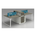 Sao N3-N Workstation - XPFA-N3G02 - 4persons shared desk top cabinet - MyConcept Hong Kong