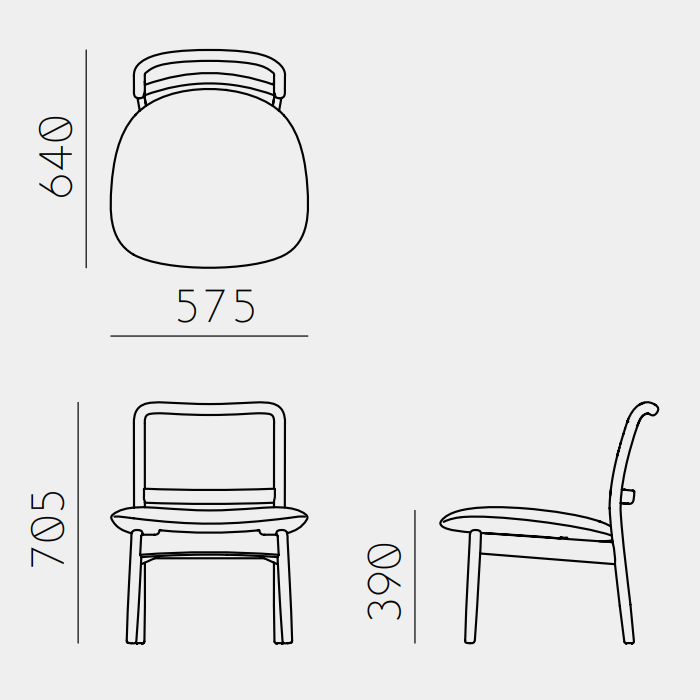 Saga Low Chair - MyConcept Hong Kong