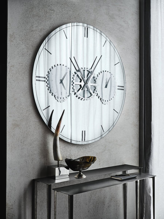 TIMES Mirror Wall Clock