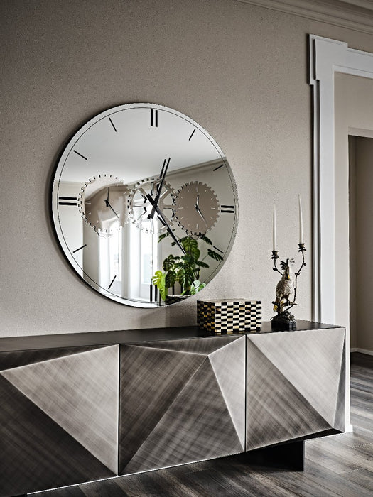 TIMES Mirror Wall Clock