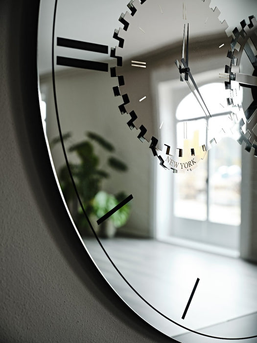 TIMES Mirror Wall Clock