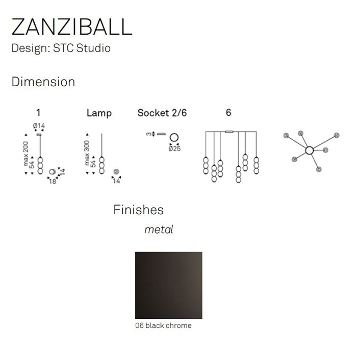 ZANZIBALL Ceiling Lamp