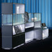 Haller E Glass 3 Bookcase - MyConcept Hong Kong