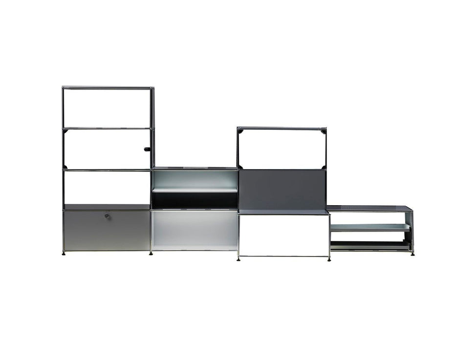 Haller E Glass 3 Bookcase - MyConcept Hong Kong