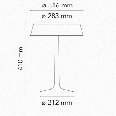 Flos Bon Jour Table Lamps Specifications - MyConcept Hong Kong