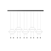 Wireflow 0330 Lineal Pendant Lamp - MyConcept Hong Kong