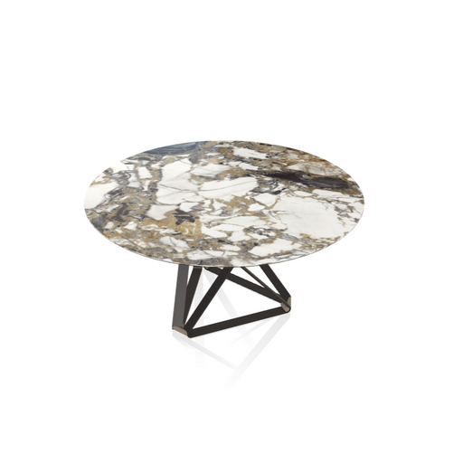 Delta Round Marble/Ceramic Table - MyConcept Hong Kong