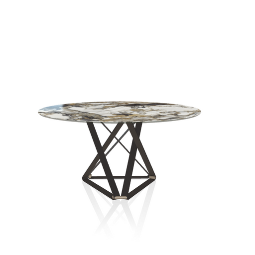 Delta Round Marble/Ceramic Table - MyConcept Hong Kong