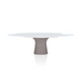 Podium Elliptical Crystal Table - MyConcept Hong Kong