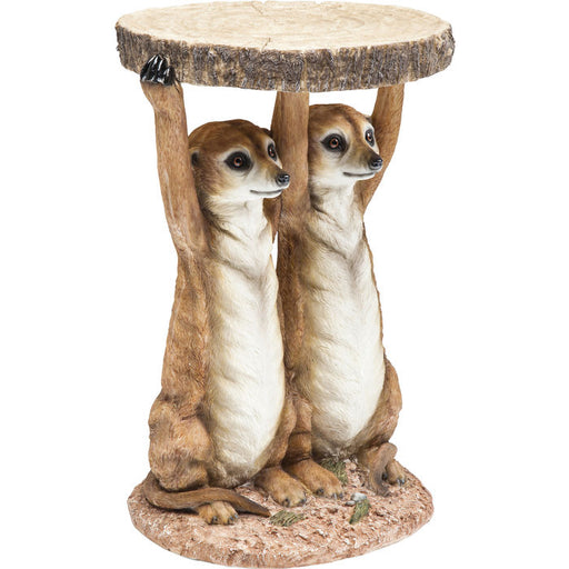Side Table Animal Meerkat Sisters Ø33cm - MyConcept Hong Kong