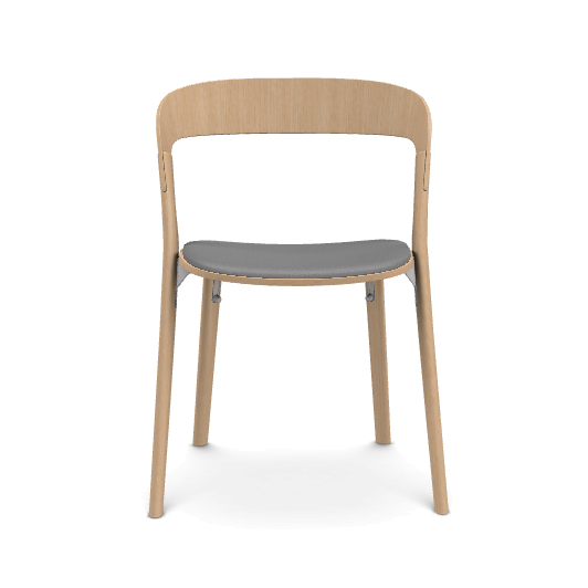 Pila Stacking chair upholstered seat - MyConcept Hong Kong